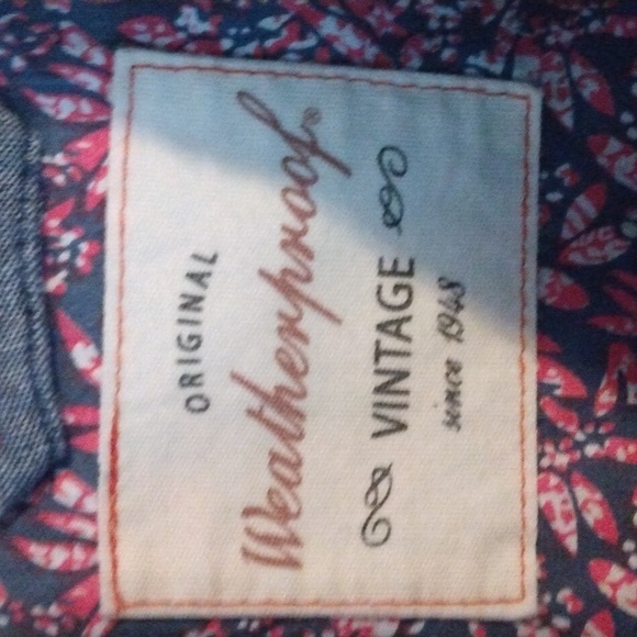 Weatherproof Men's Vintage Floral Print SS Shirt Size Small - Picture 2 of 10